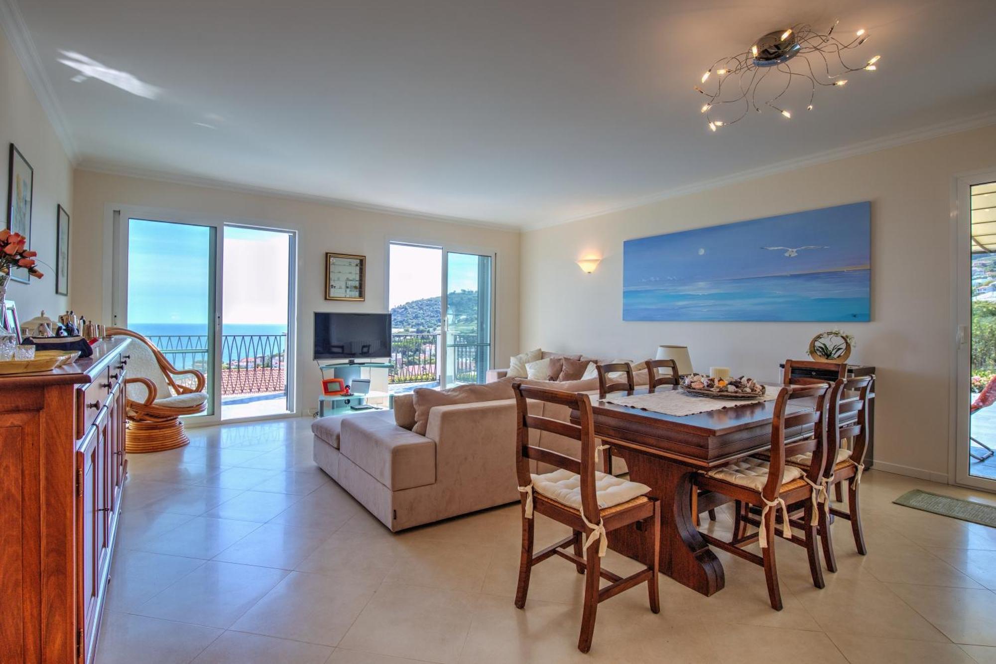 Villa Lucia Riviera Dei Fiori Pool - Happy Rentals サンレモ エクステリア 写真